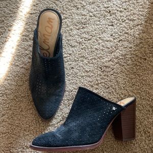 Sam Edelman Suede Mules